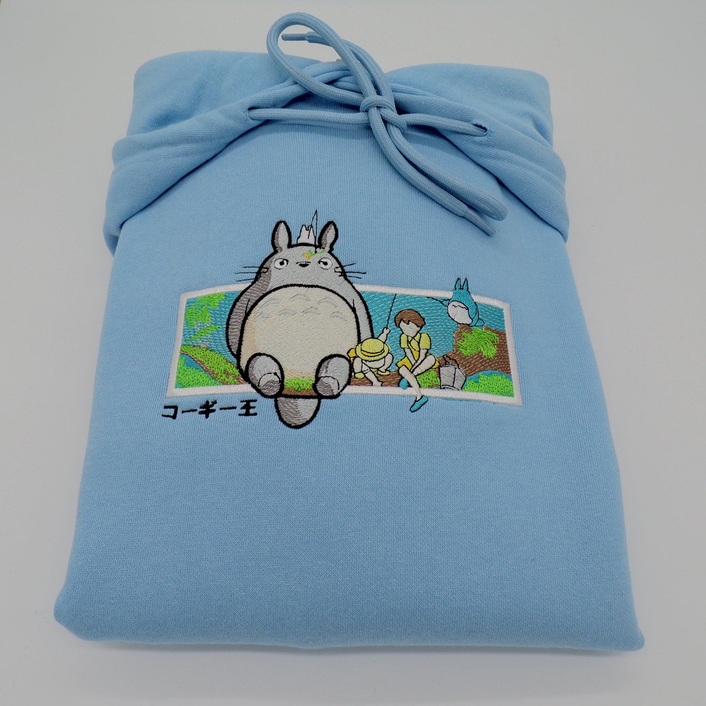 LIMITED MY NEIGHBOR TOTORO KINGDAMN CUSTOM EMBROIDERED HOODIE