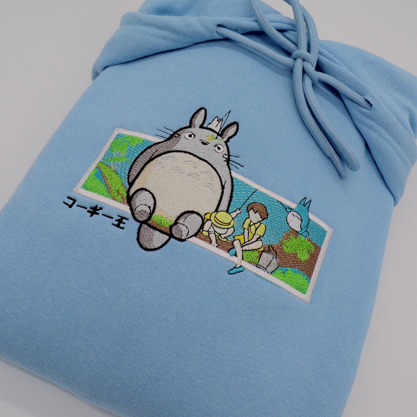 LIMITED MY NEIGHBOR TOTORO KINGDAMN CUSTOM EMBROIDERED HOODIE