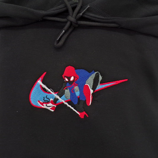 Limited SPIDERMAN EARTH 1610 X MILES MORALES Embroidered T-Shirt