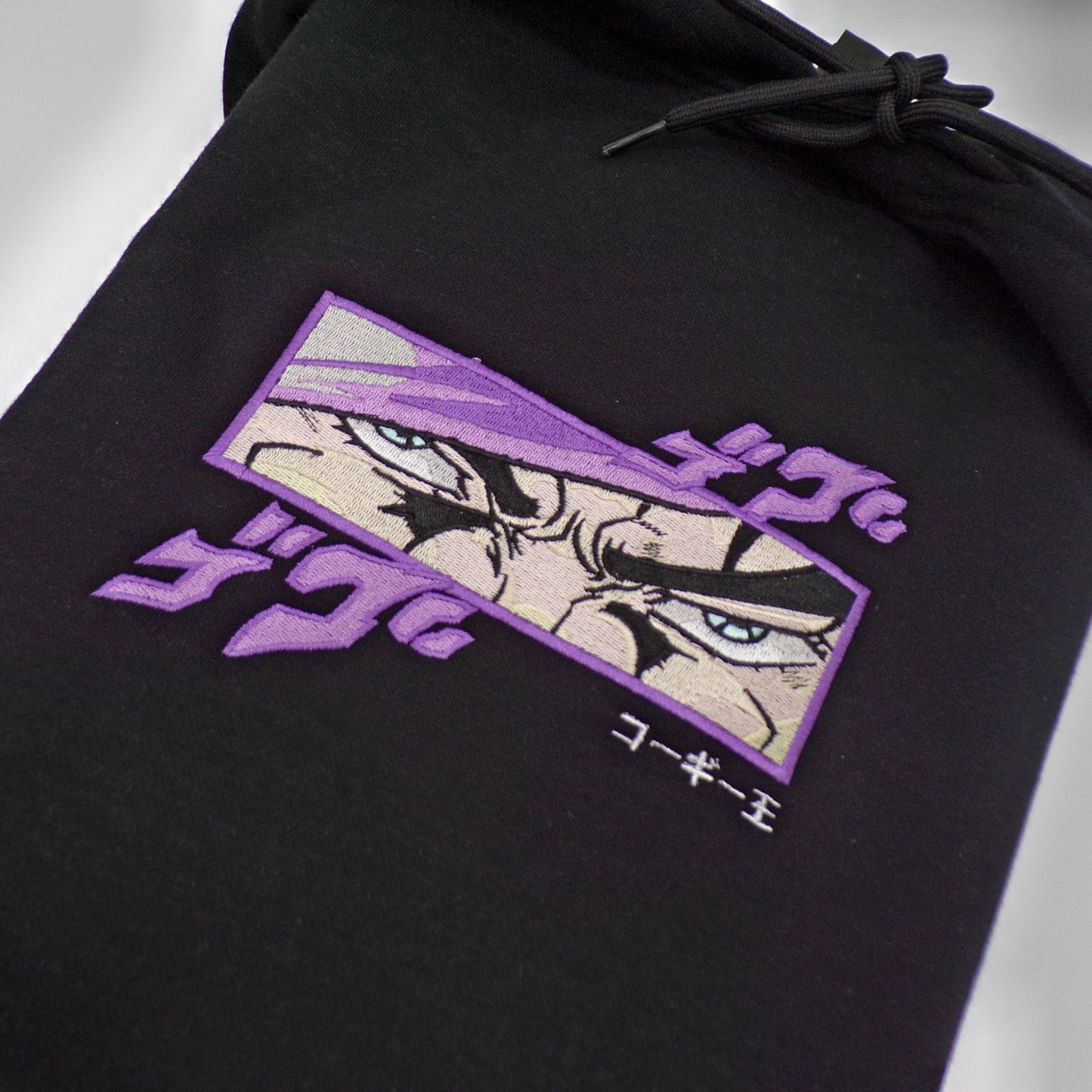 LIMITED JOJO JOTARO KUJO RAGE KINGDAMN CUSTOM EMBROIDERED HOODIE