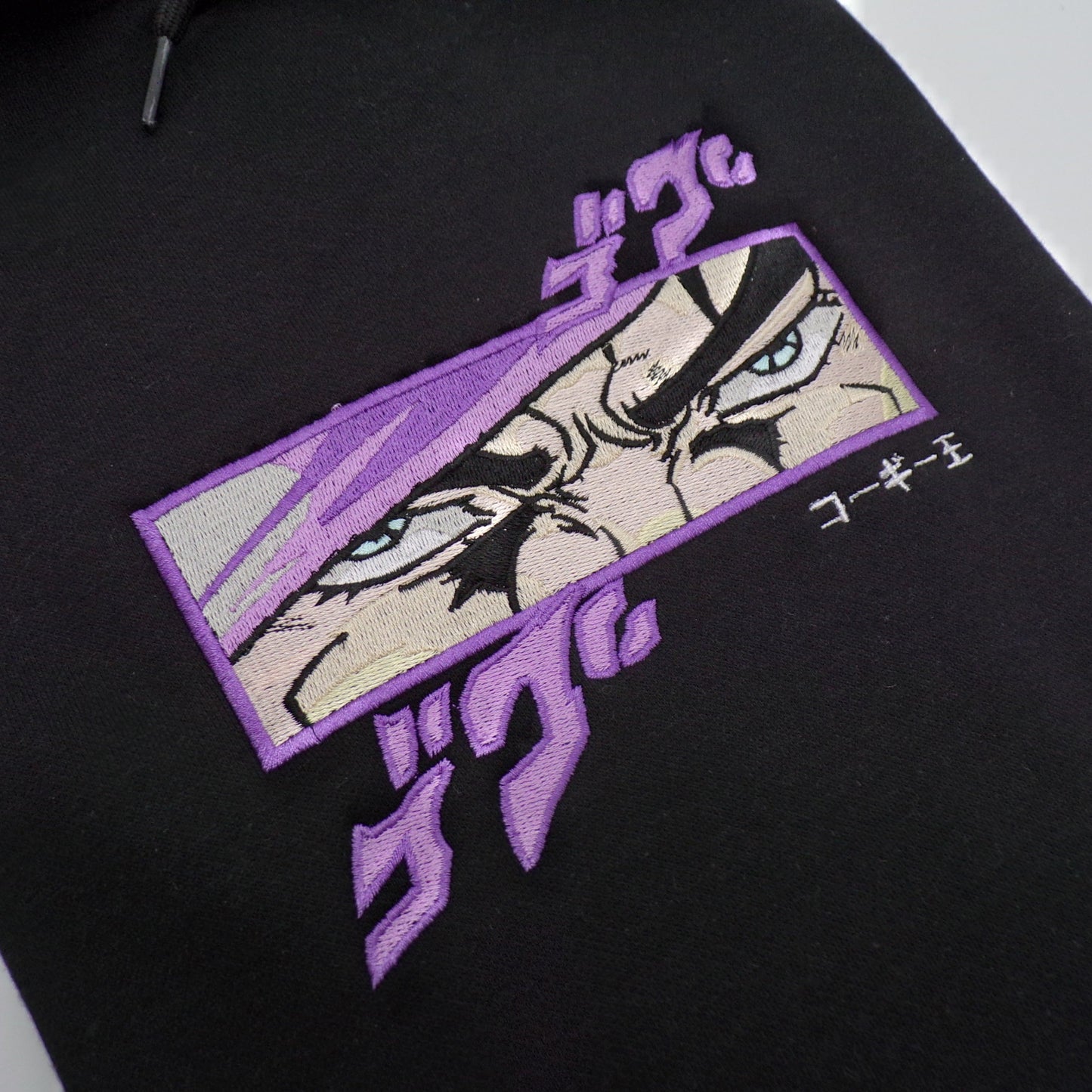 LIMITED JOJO JOTARO KUJO RAGE KINGDAMN CUSTOM EMBROIDERED HOODIE