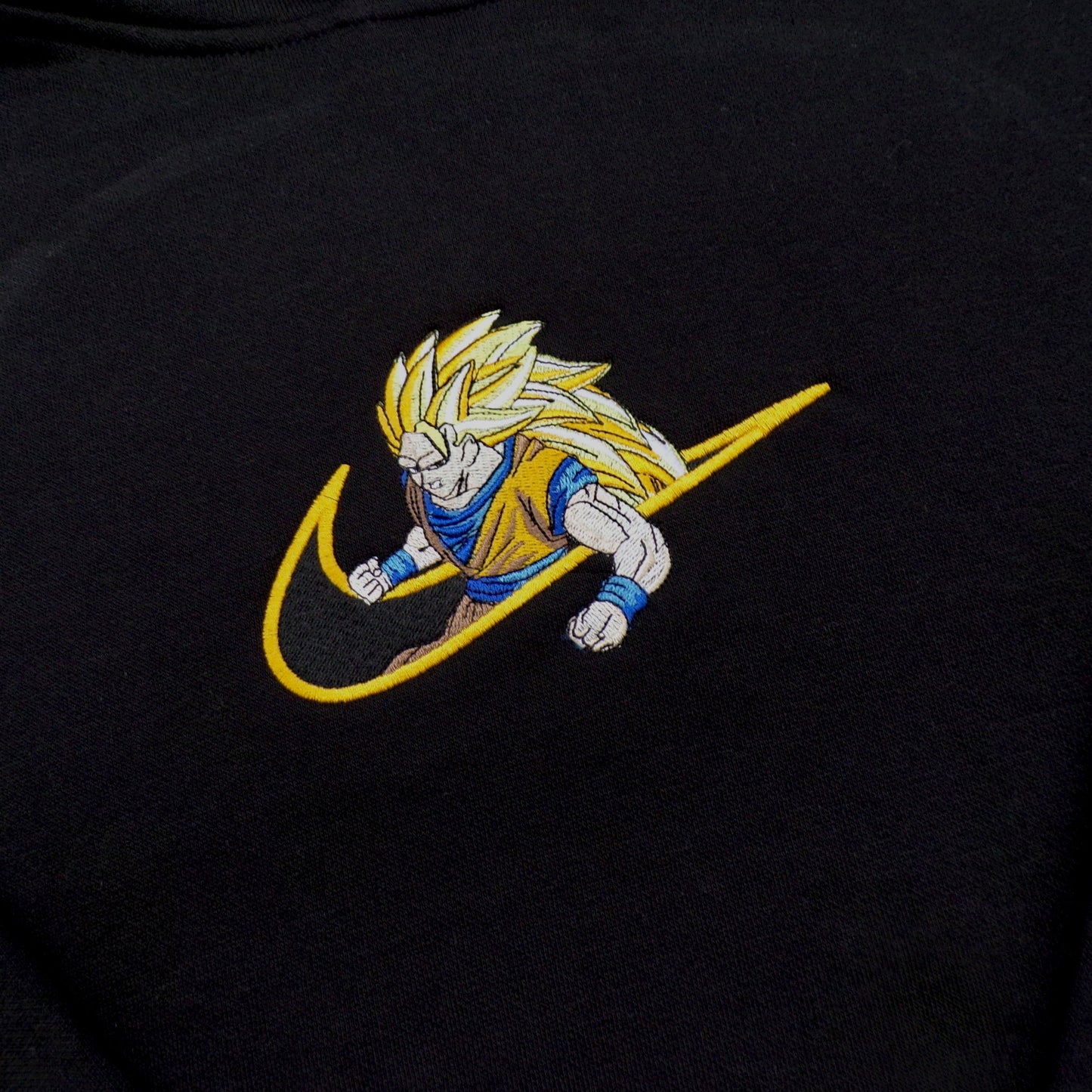 LIMITED SUPER SAIYAN 3 GOKU EMBROIDERED HOODIE