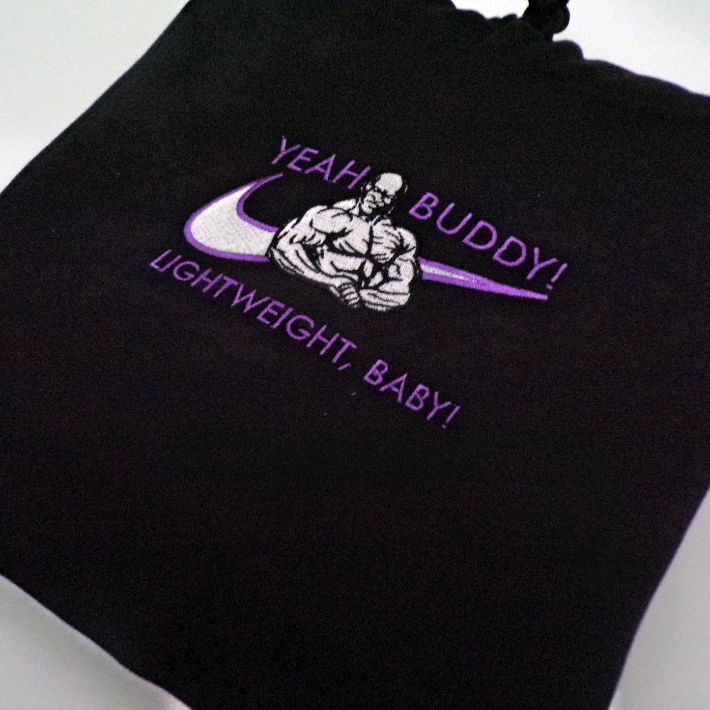 LIMITED YEAH BUDDY! LIGHT WEIGHT BABY RONNIE COLEMAN EMBROIDERED HOODIE