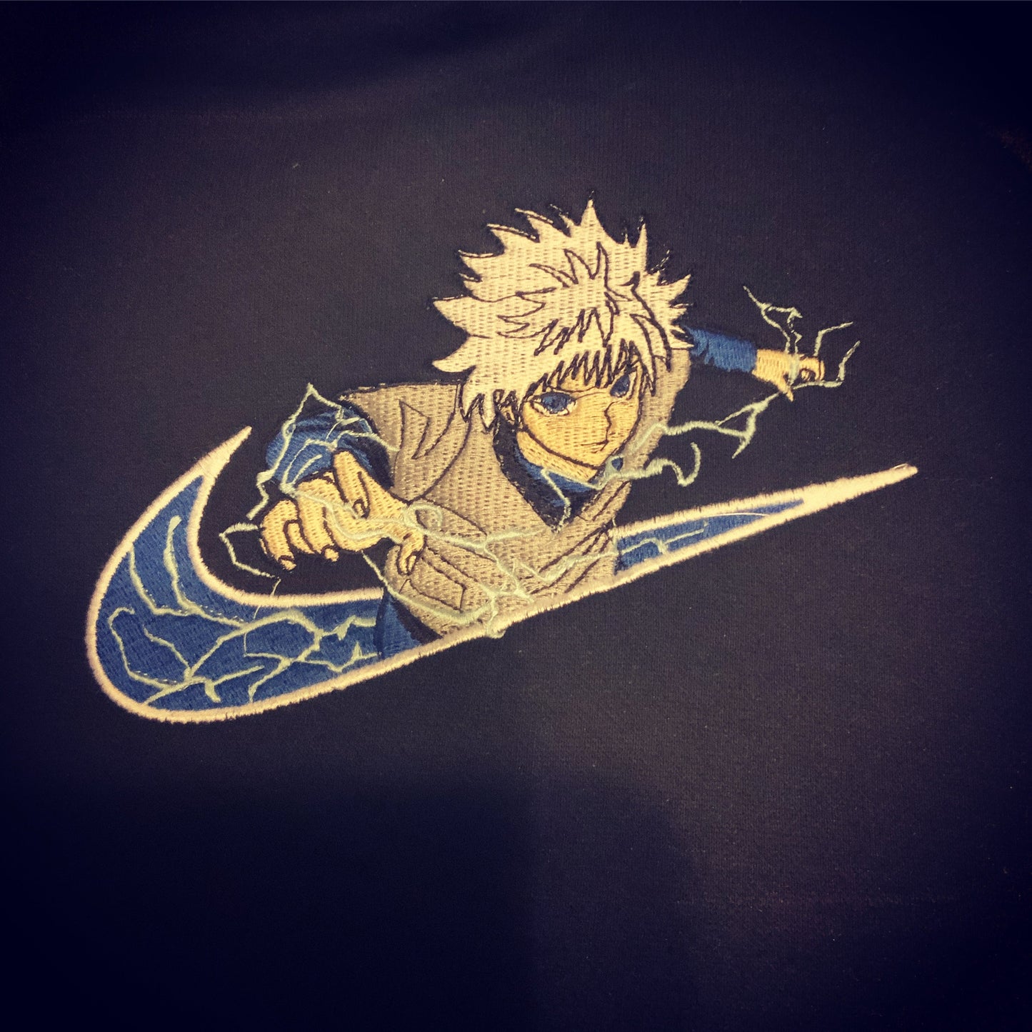 LIMITED KILLUA HUNTER X HUNTER REDUX X EMBROIDERED ANIME HOODIE