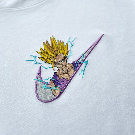 LIMITED Dragonball Super Saiyan Gohan EMBROIDERED HOODIE