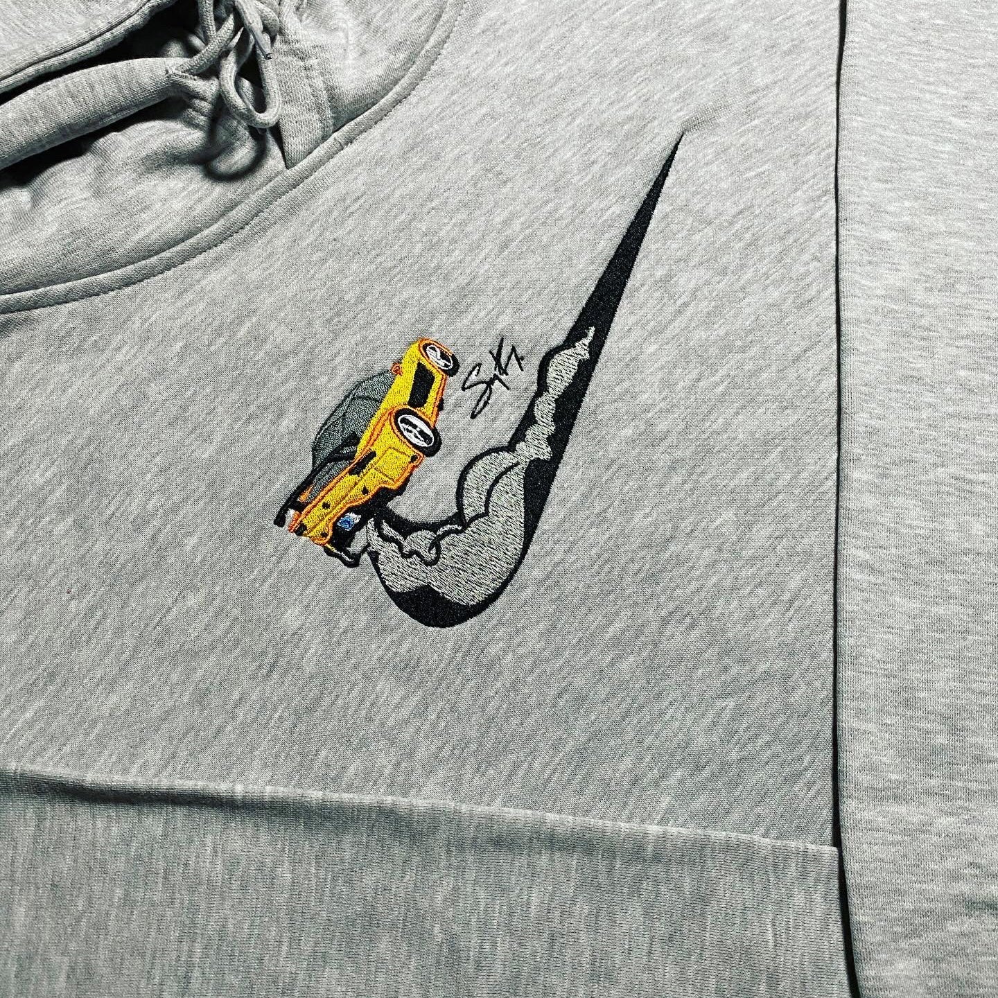 LIMITED Han's RX7 Just Drift It EMBROIDERED HOODIE