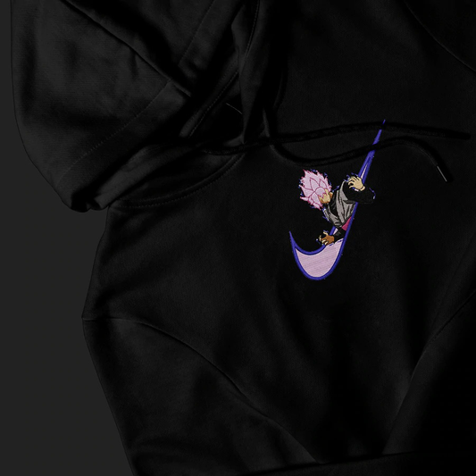 LIMITED DRAGONBALL GOKU BLACK X EMBROIDERED ANIME HOODIE