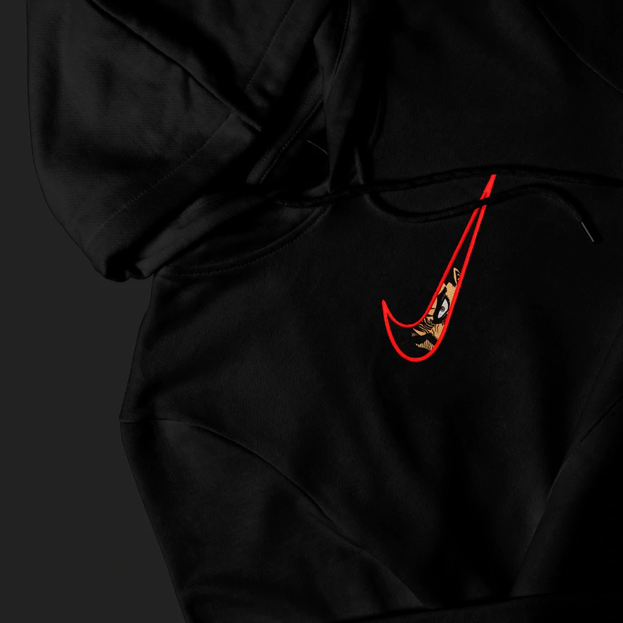 LIMITED BERSERK GUTS X EMBROIDERED ANIME HOODIE