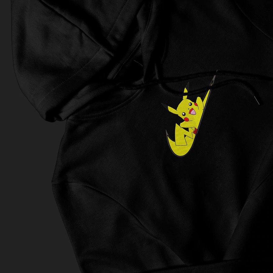 LIMITED POKÉMON PIKACHU X EMBROIDERED ANIME HOODIE