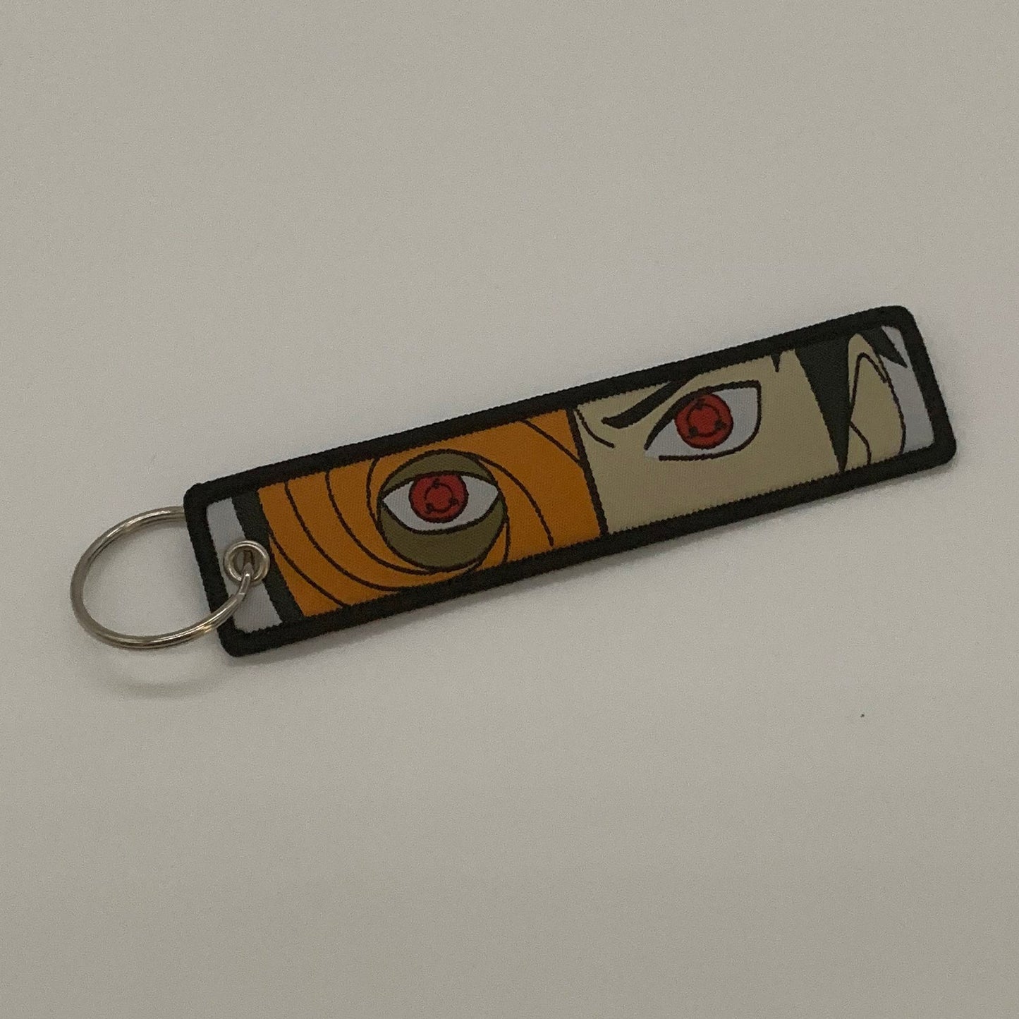 LIMITED Naruto Obito EMBROIDERED KEY CHAIN