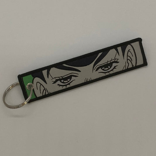 LIMITED JoJo's Bizarre Adventure Josuke Higashikata EMBROIDERED KEY CHAIN