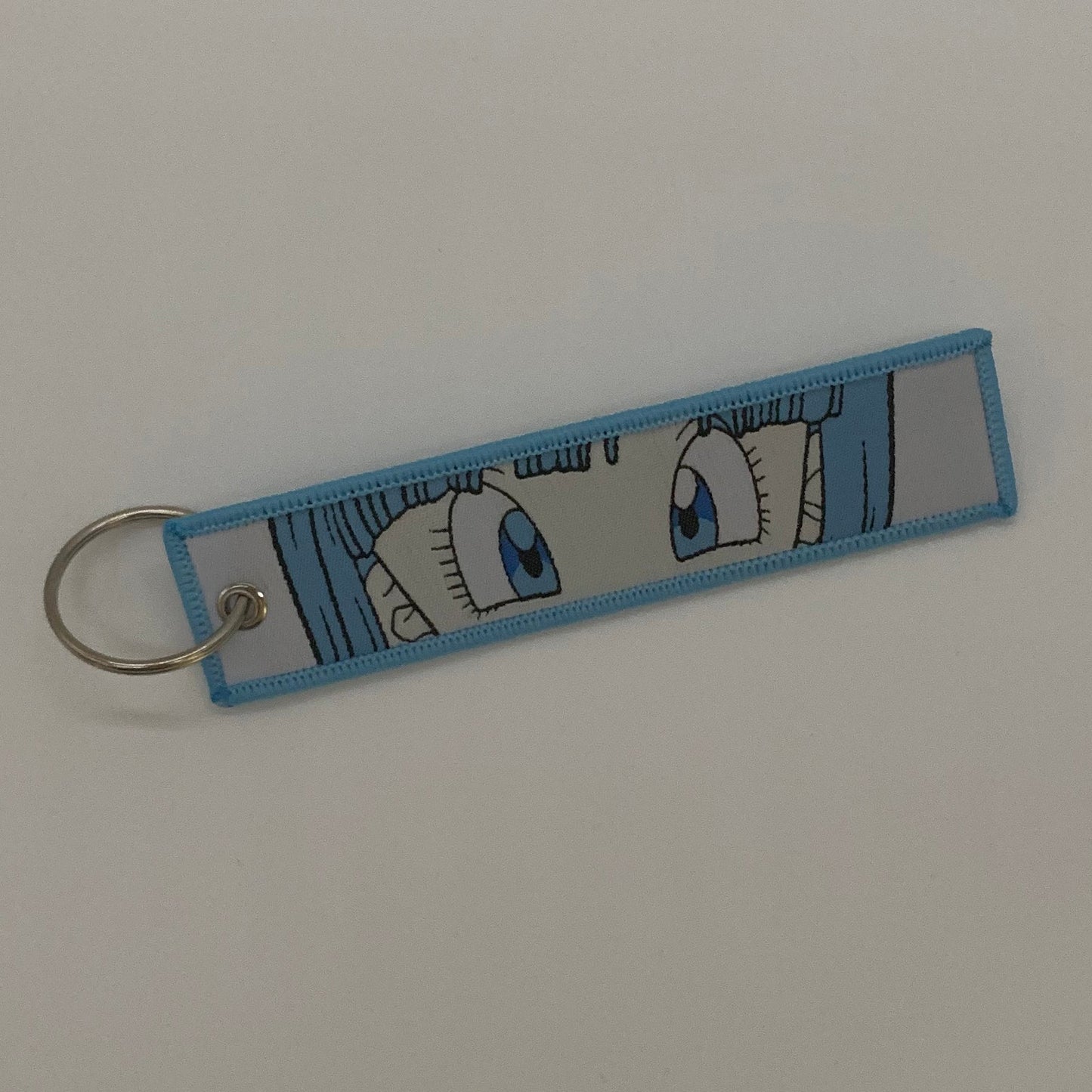 LIMITED Dragonball Bulma EMBROIDERED KEY CHAIN