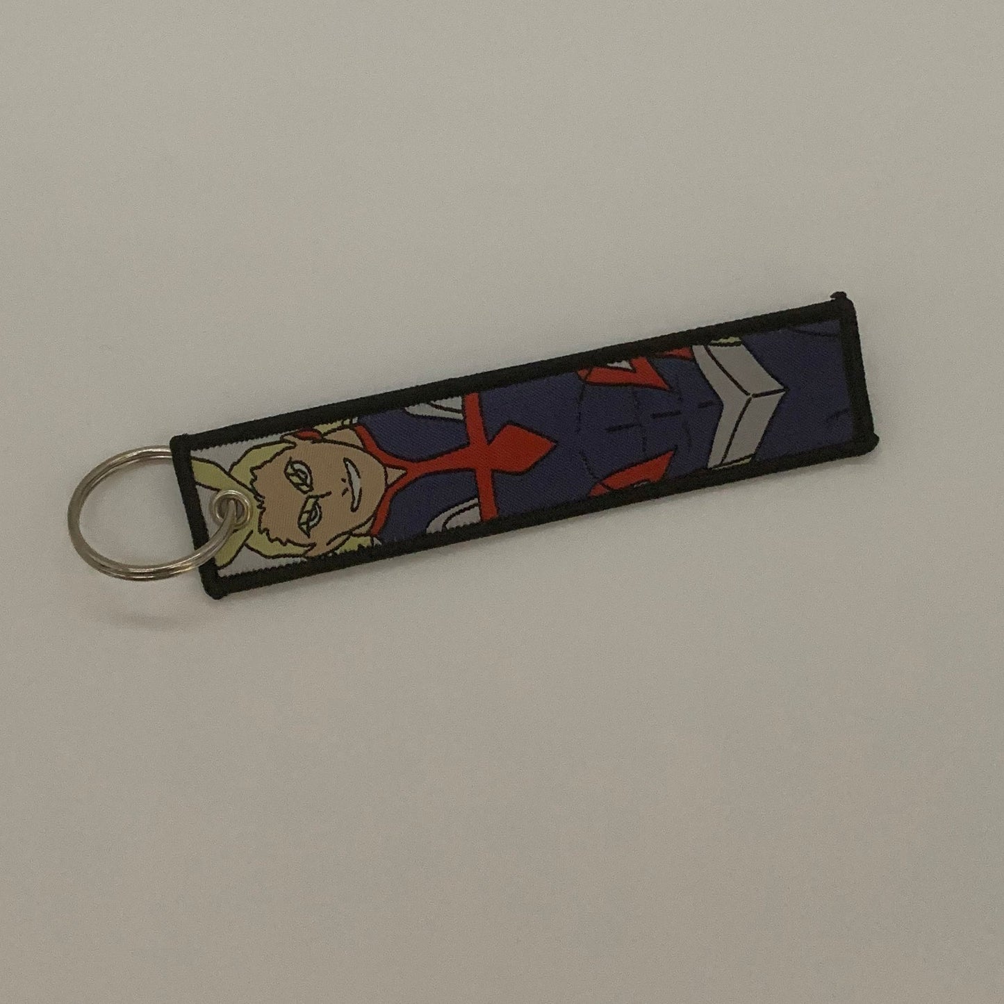 LIMITED My Hero Academia All Might EMBROIDERED KEY CHAIN