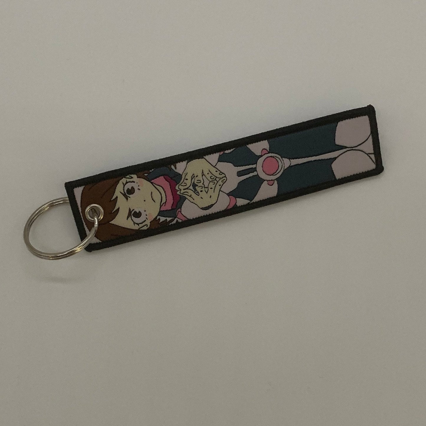 LIMITED My Hero Academia Ochaco Uraraka EMBROIDERED KEY CHAIN