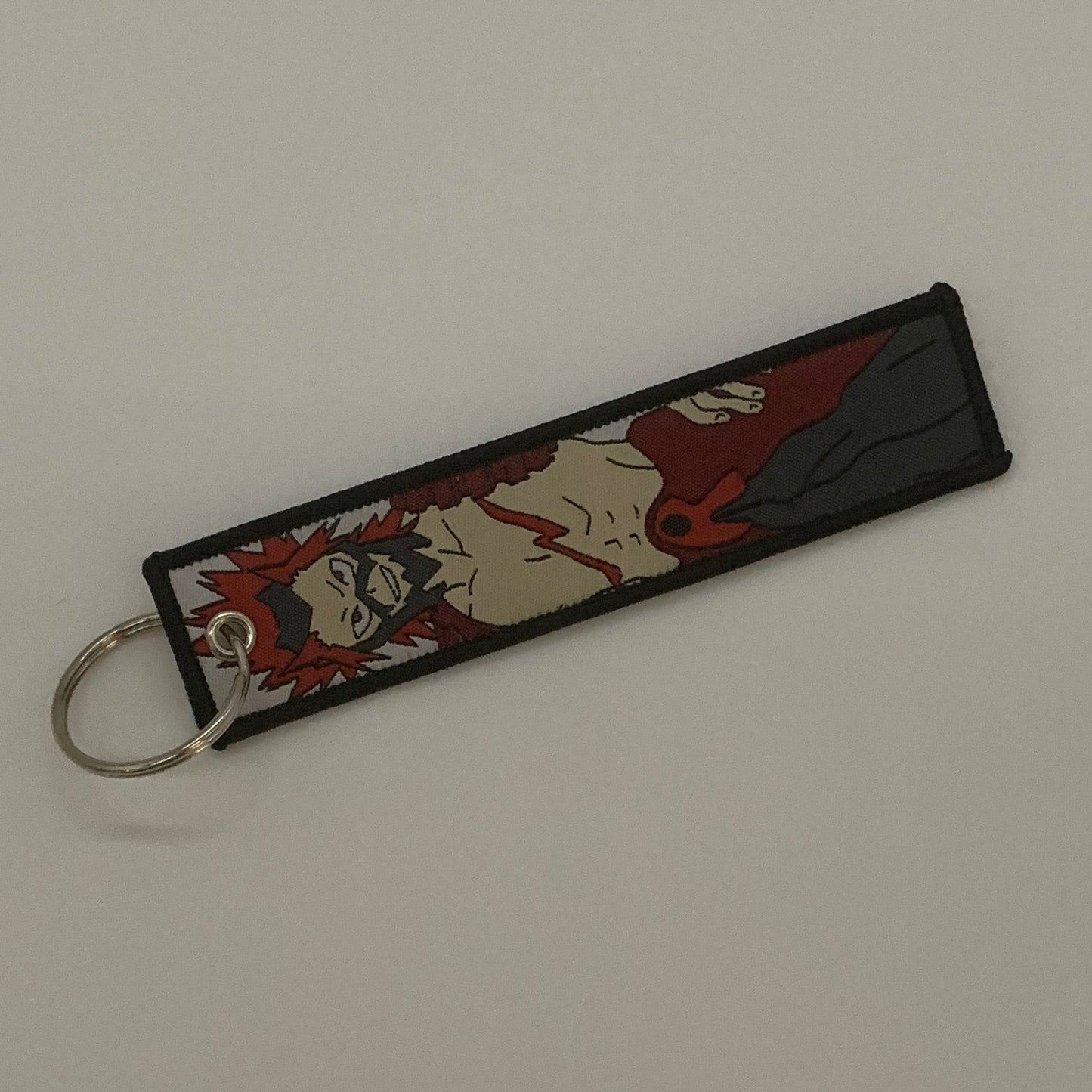 LIMITED My Hero Academia Eijiro Kirishima EMBROIDERED KEY CHAIN