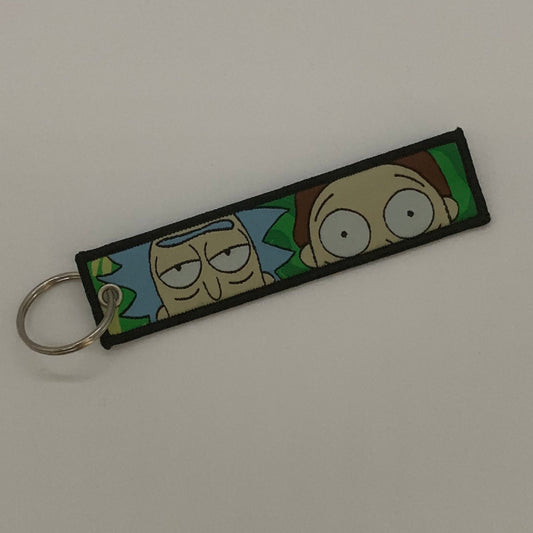 LIMITED Rick and Morty EMBROIDERED KEY CHAIN