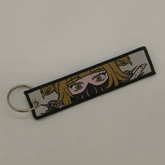 LIMITED My Hero Academia Himiko Toga EMBROIDERED KEY CHAIN