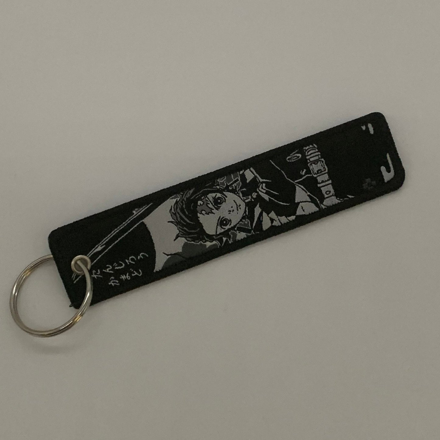 LIMITED Demon Slayer Tanjiro Kamado EMBROIDERED KEY CHAIN