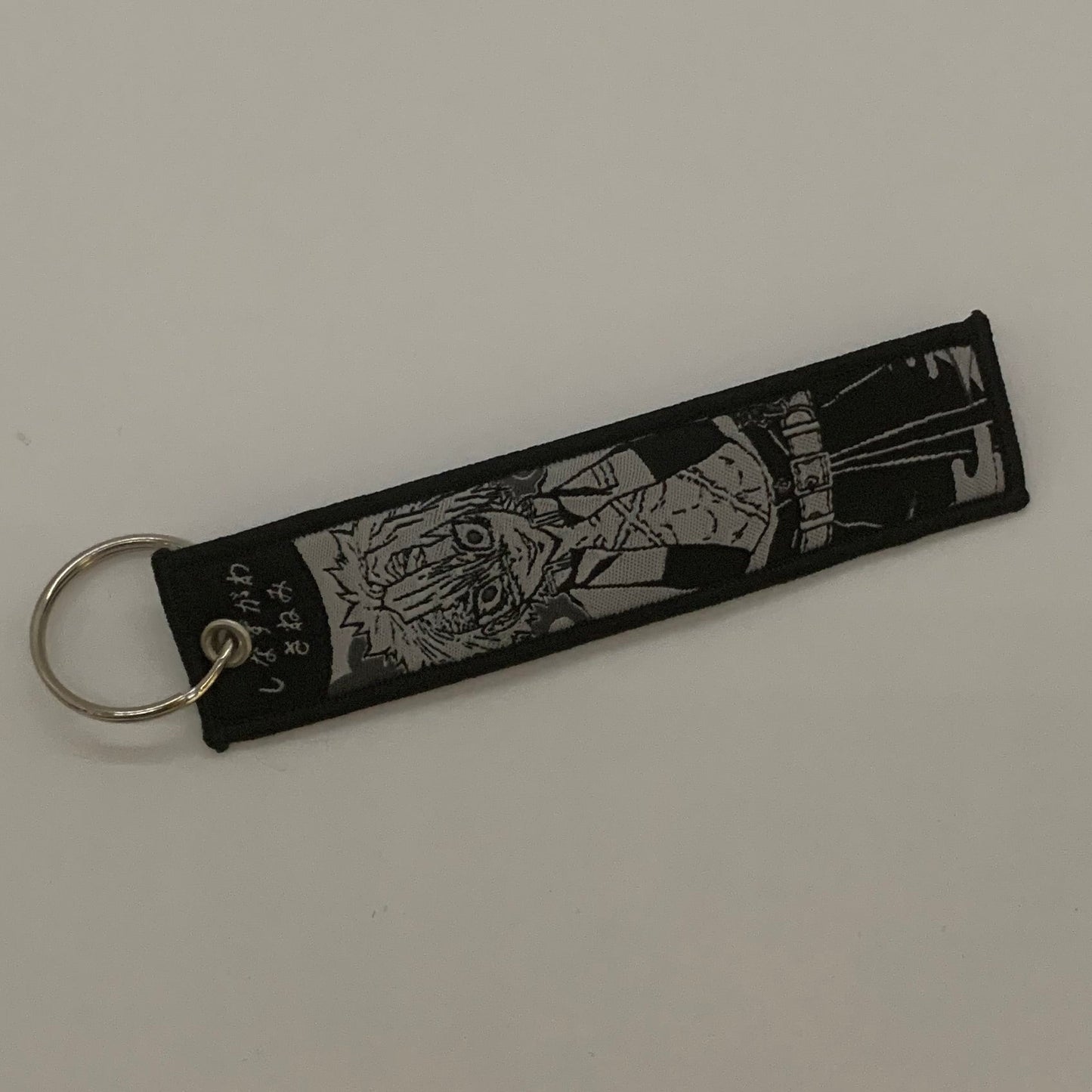 LIMITED Demon Slayer Sanemi Shinazugawa EMBROIDERED KEY CHAIN