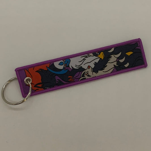 LIMITED Pokémon Dark Type EMBROIDERED KEY CHAIN