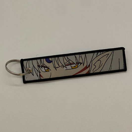 LIMITED Inuyasha Sesshomaru EMBROIDERED KEY CHAIN