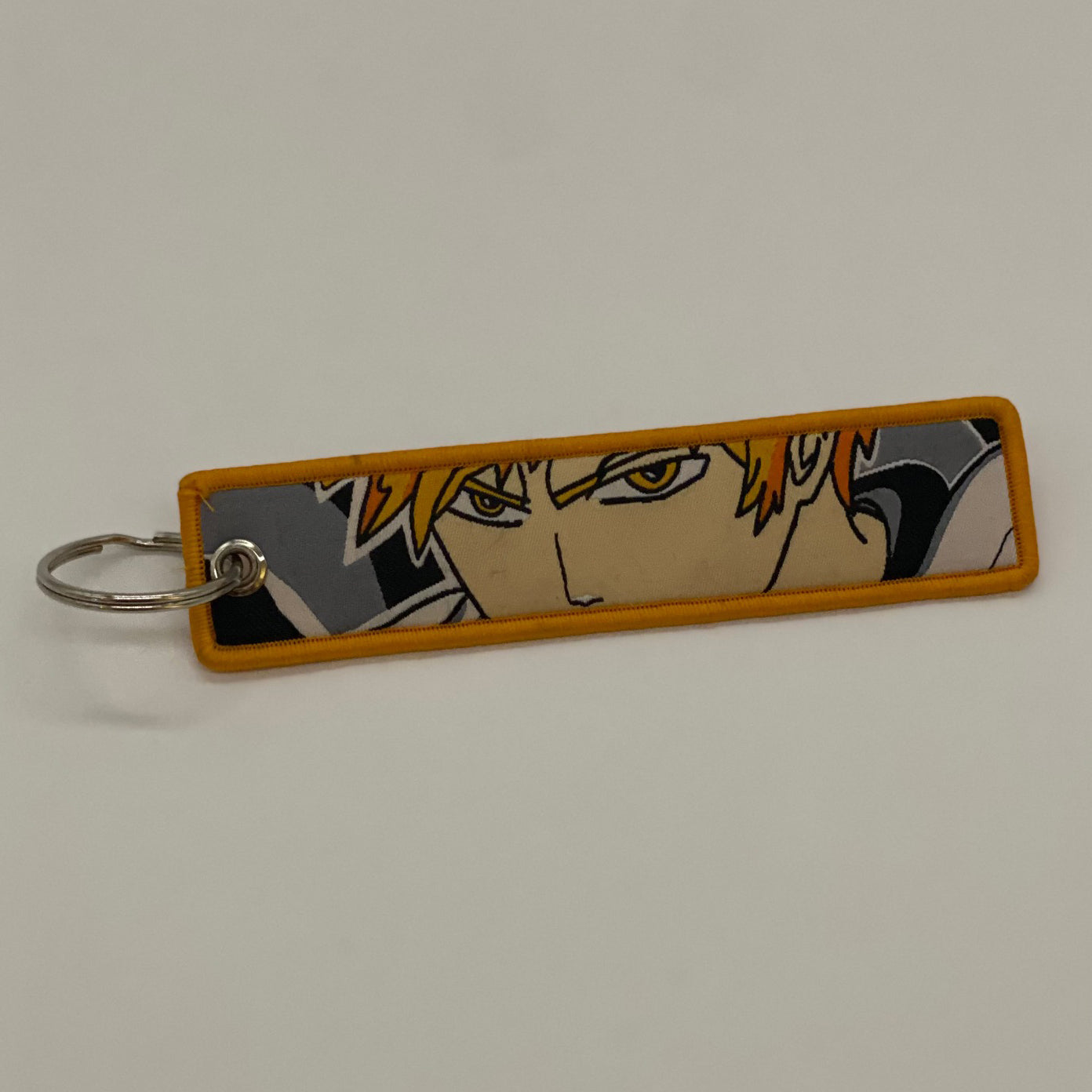 LIMITED Bleach Ichigo Kurosaki EMBROIDERED KEY CHAIN