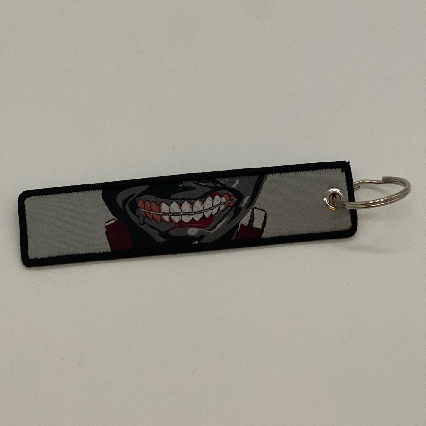 LIMITED Tokyo Goul Kaneki EMBROIDERED KEY CHAIN