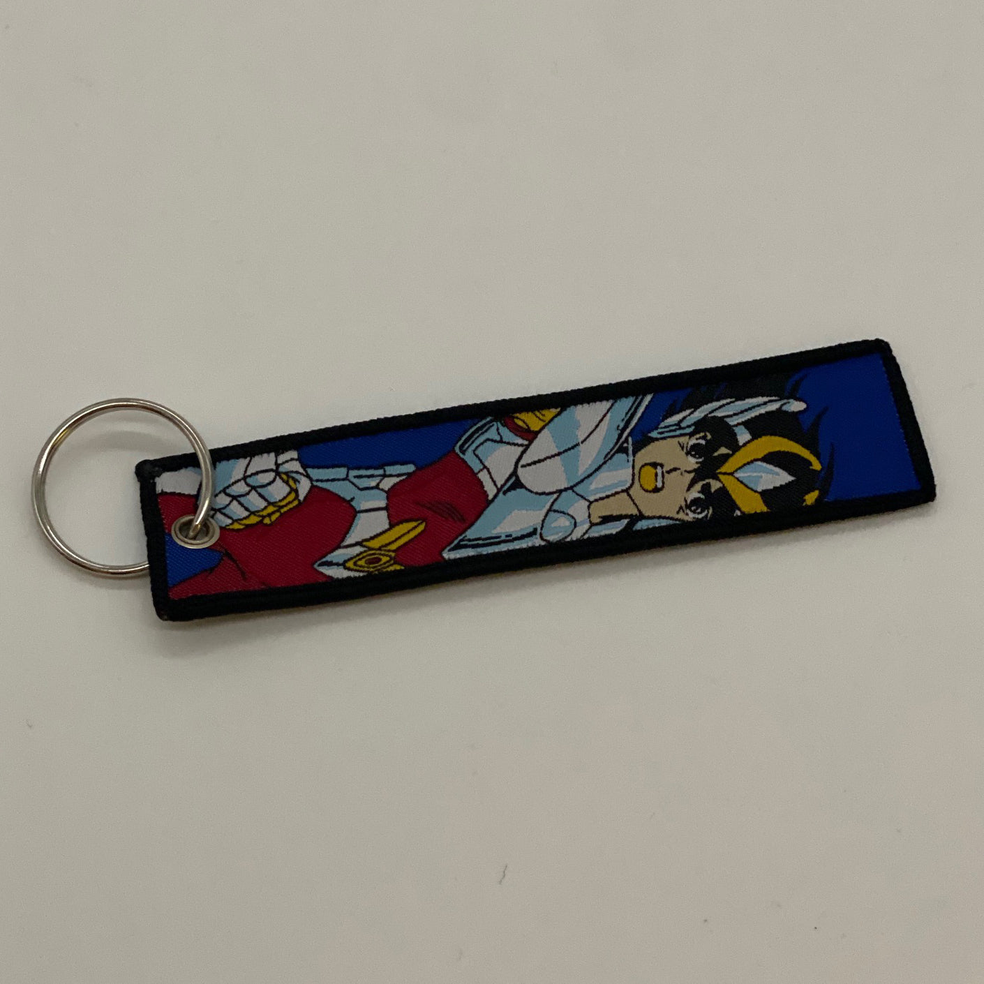 LIMITED Knight of the Zodiac Saint Seiya EMBROIDERED KEY CHAIN