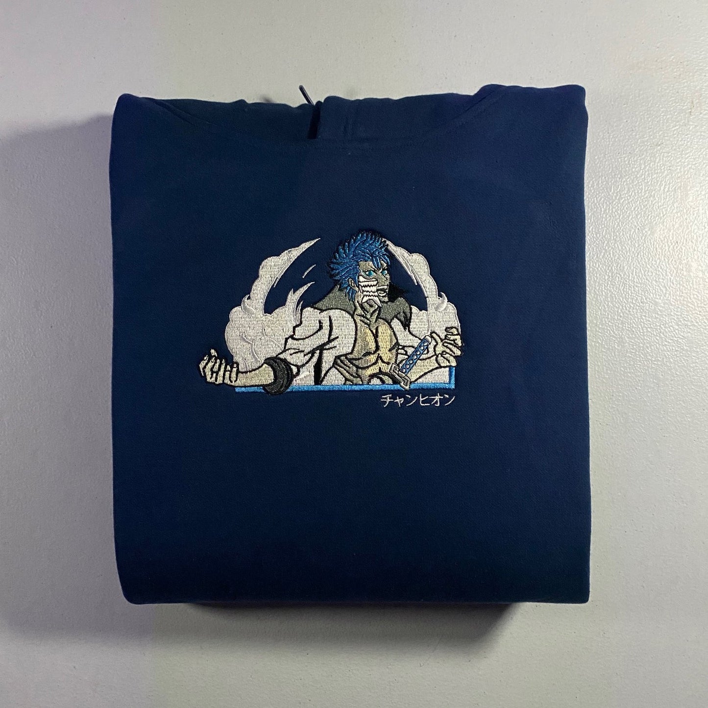 LIMITED Bleach Grimmjow Jaegerjaquez EMBROIDERED HOODIE