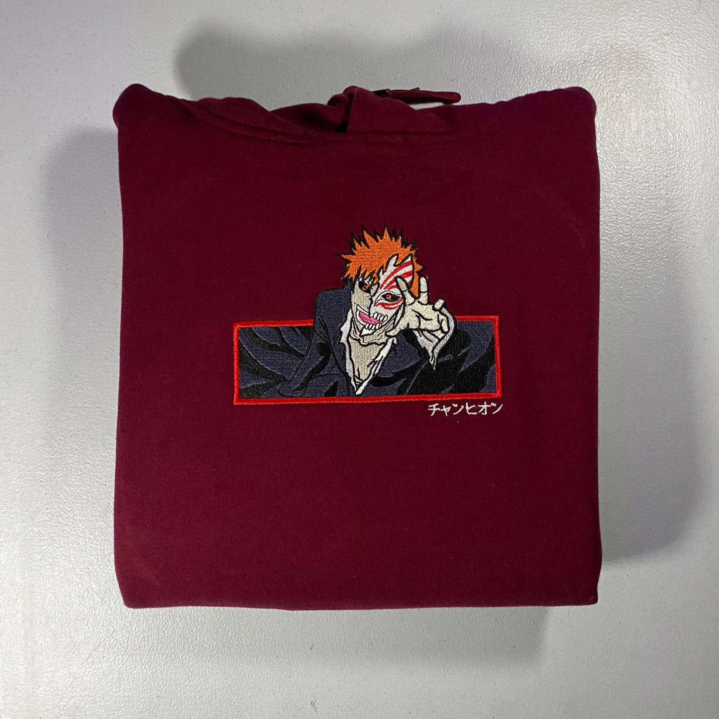 LIMITED Bleach Hollowfied Ichigo EMBROIDERED HOODIE