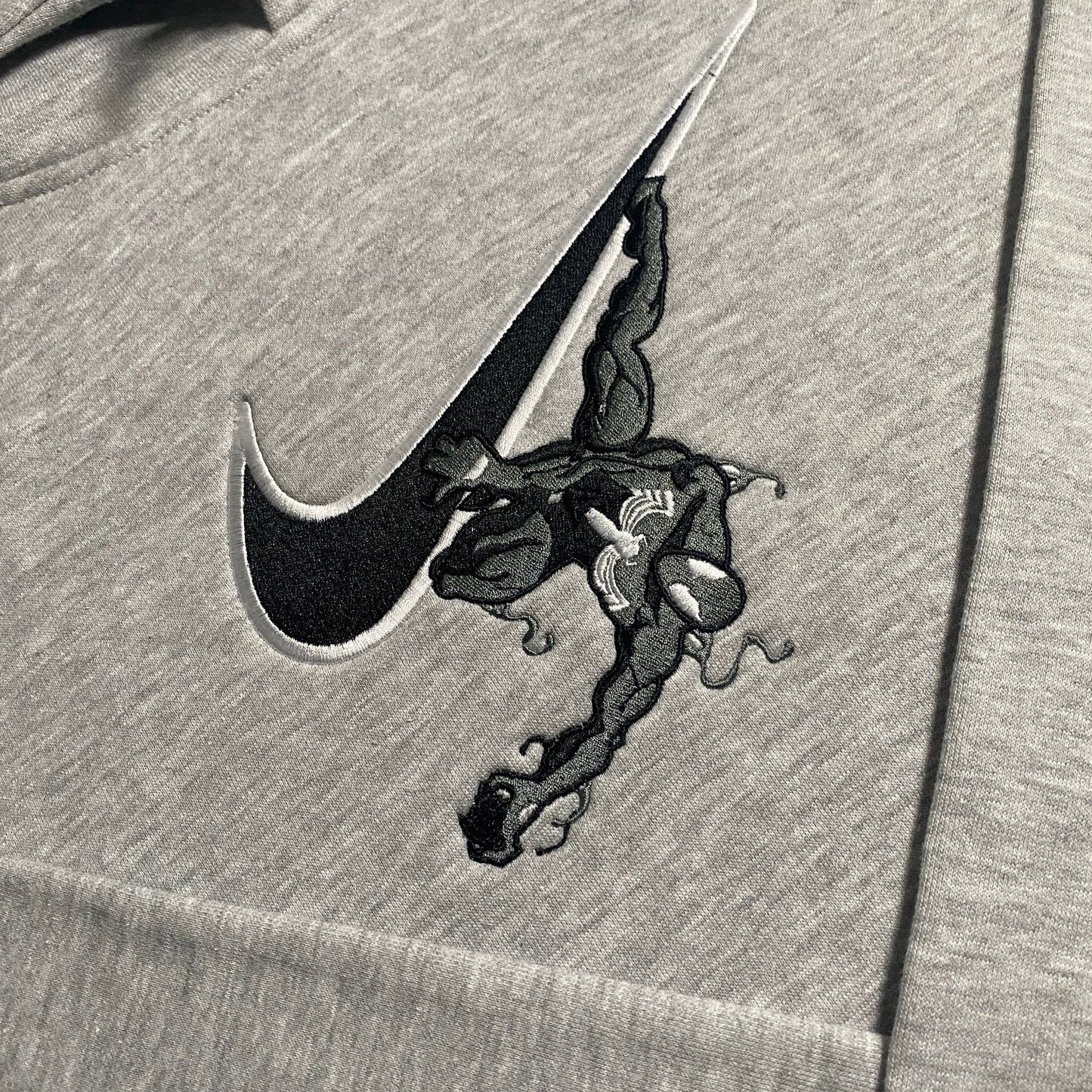 LIMITED Spider-man X Black Symbiote EMBROIDERED HOODIE