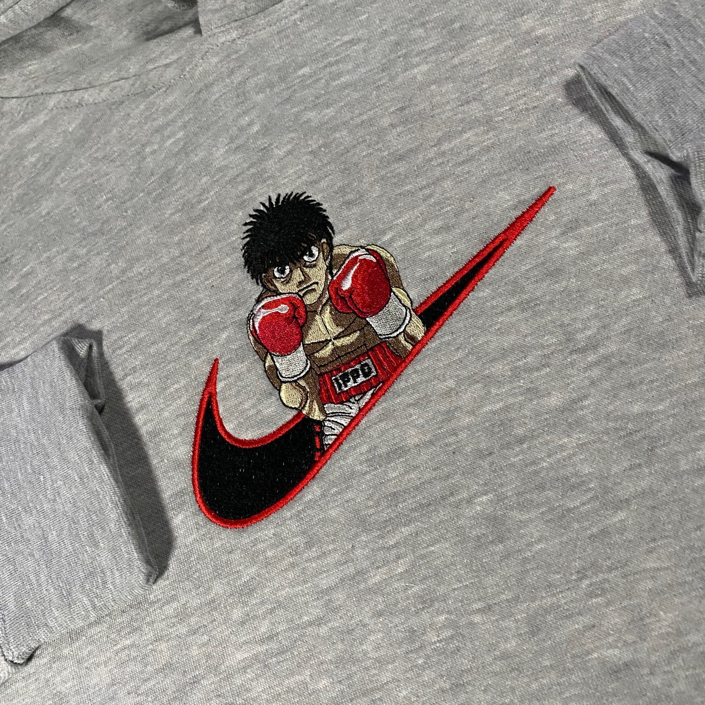 LIMITED Hajime no Ippo X Ippo Makunouchi EMBROIDERED HOODIE