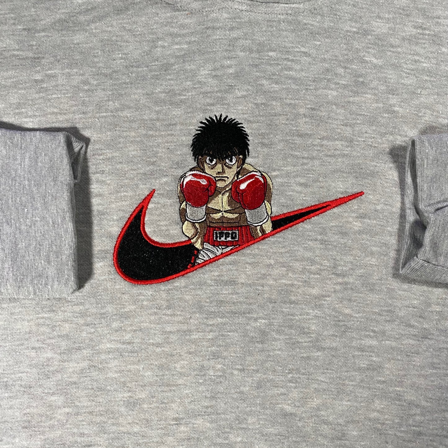 LIMITED Hajime no Ippo X Ippo Makunouchi EMBROIDERED HOODIE