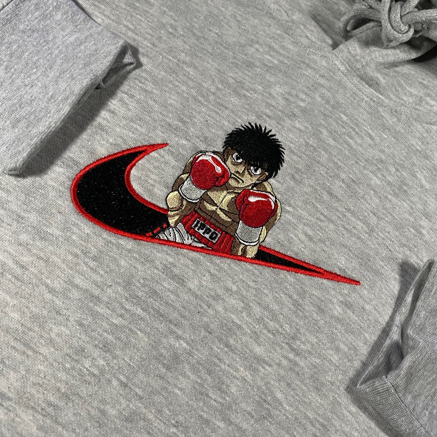 LIMITED Hajime no Ippo X Ippo Makunouchi EMBROIDERED HOODIE