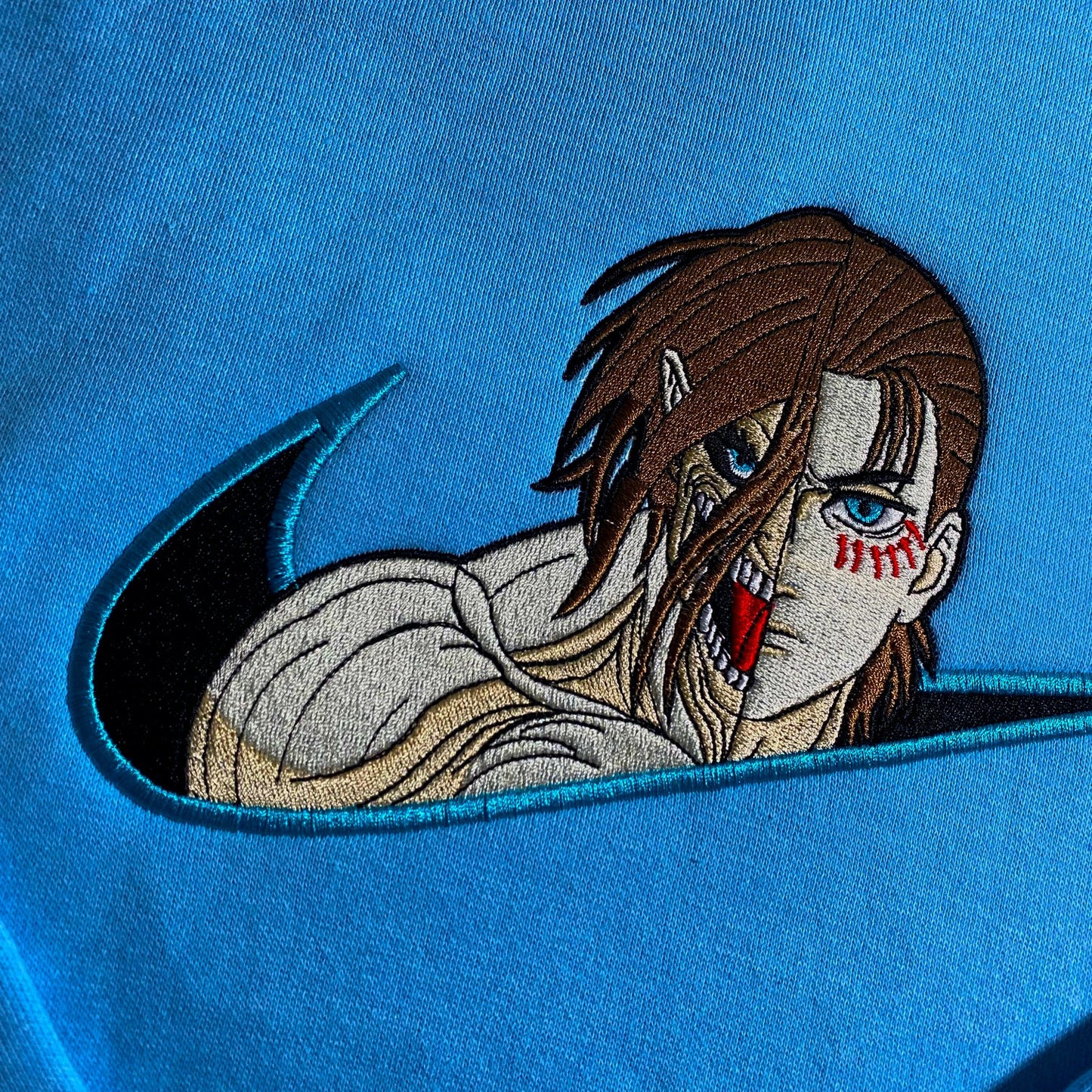 LIMITED Eren I am Titan EMBROIDERED HOODIE