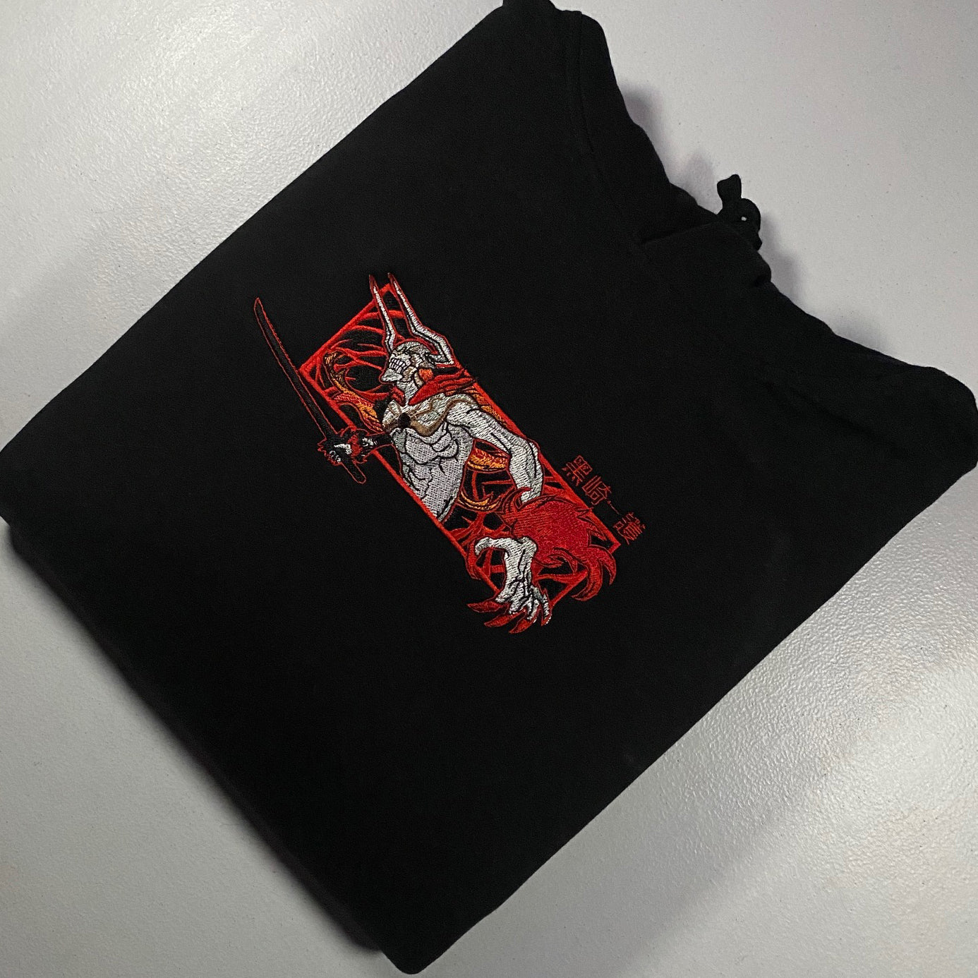 LIMITED Bleach Ichigo Hollow Demon EMBROIDERED HOODIE