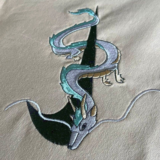 LIMITED Water Dragon EMBROIDERED T-Shirt