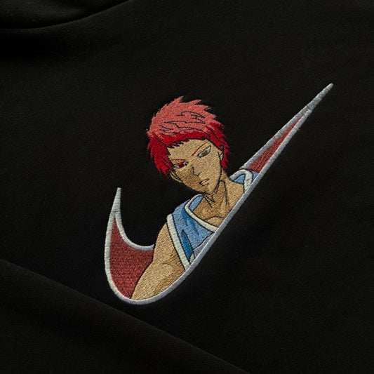 LIMITED kuroko no basket Seijuro Akashi EMBROIDERED HOODIE