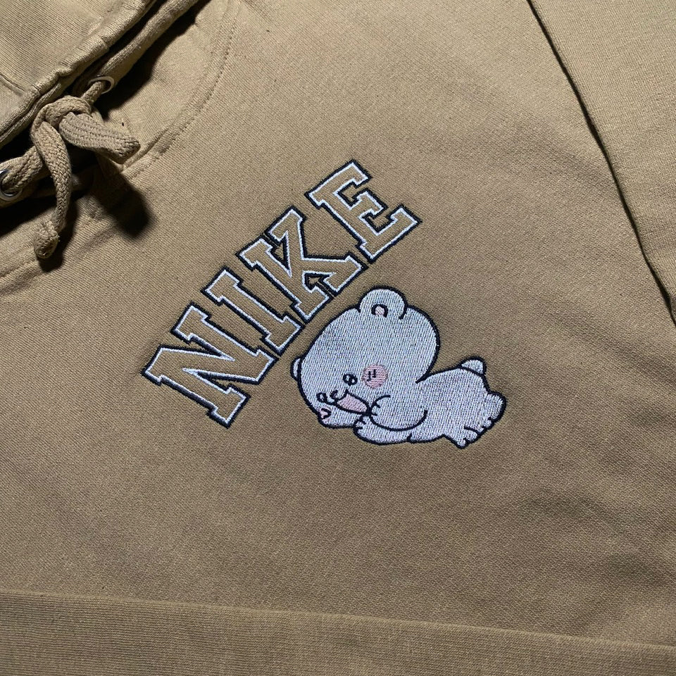 LIMITED Valentine Polar Bear EMBROIDERED Gym HOODIE