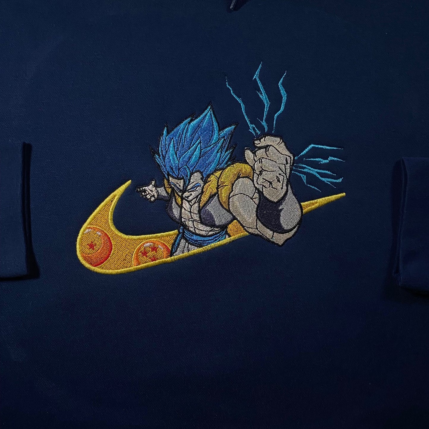 LIMITED Dragonball X Super Saiyan God Gogeta EMBROIDERED HOODIE