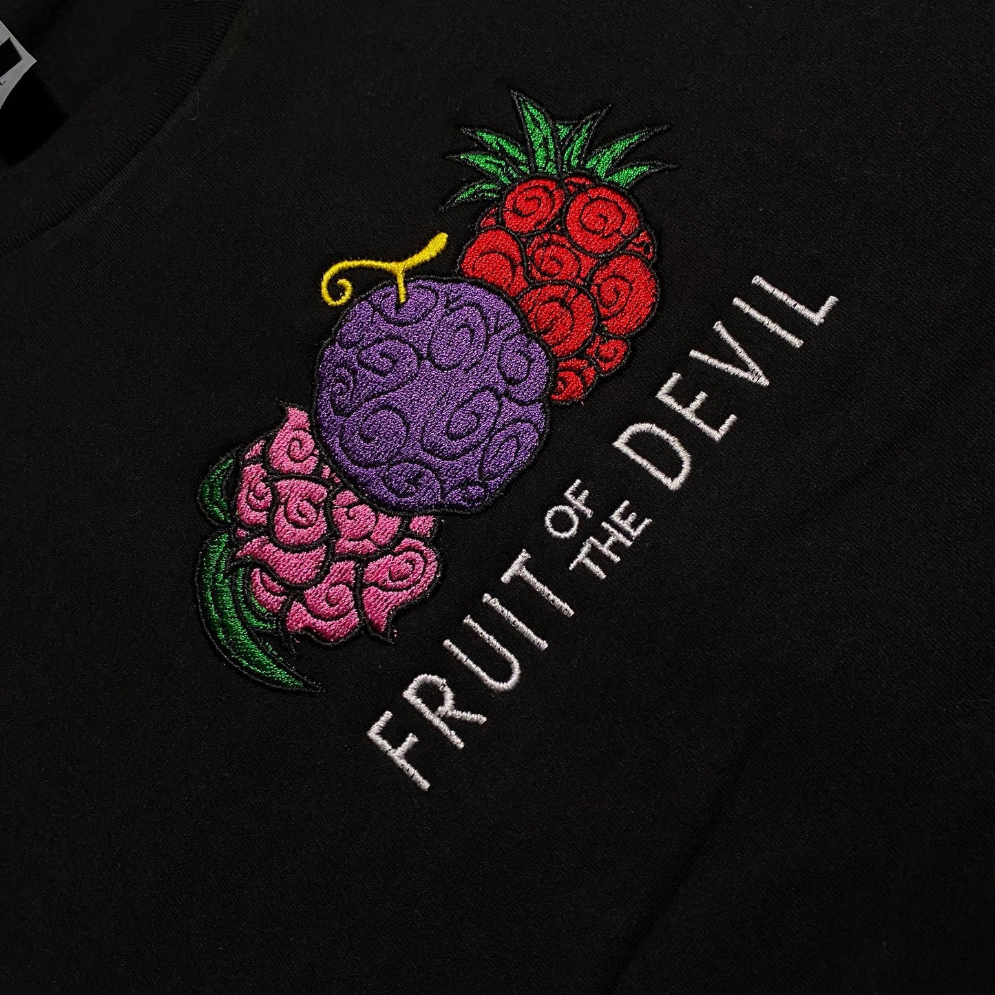 LIMITED Fruit of the Devil EMBROIDERED Gym HOODIE