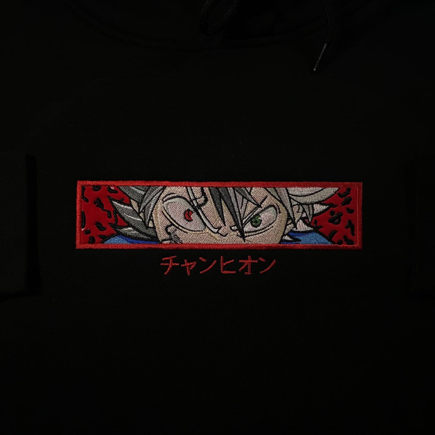 LIMITED Black Clover Asta Kingdamn EMBROIDERED HOODIE