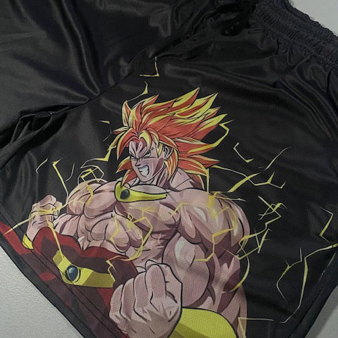 LIMITED DRAGONBALL BROLY GYM SHORTS