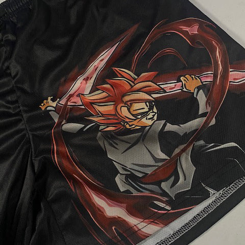 LIMITED DRAGONBALL GOKU BLACK GYM SHORTS