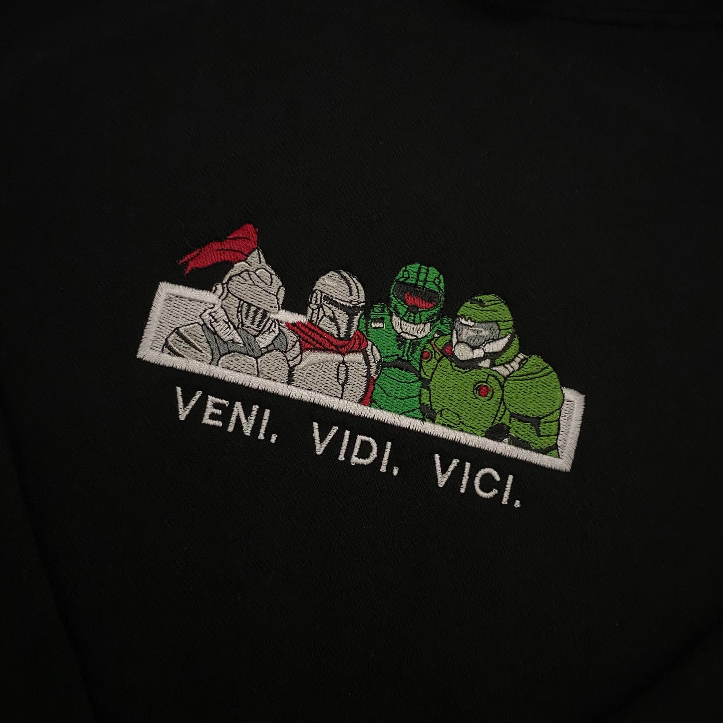 LIMITED VENI. VIDI. VICI EMBROIDERED HOODIE