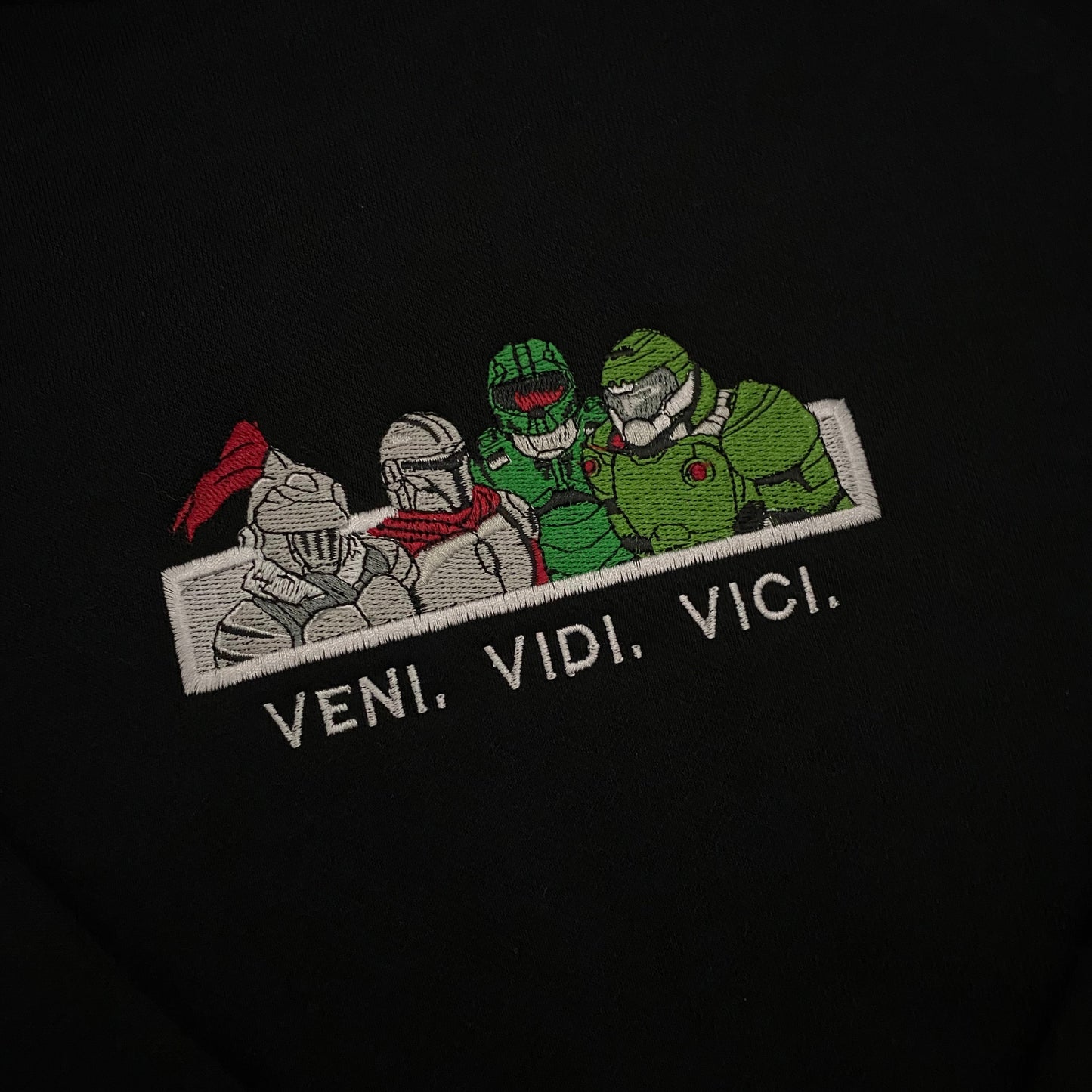 LIMITED VENI. VIDI. VICI EMBROIDERED HOODIE