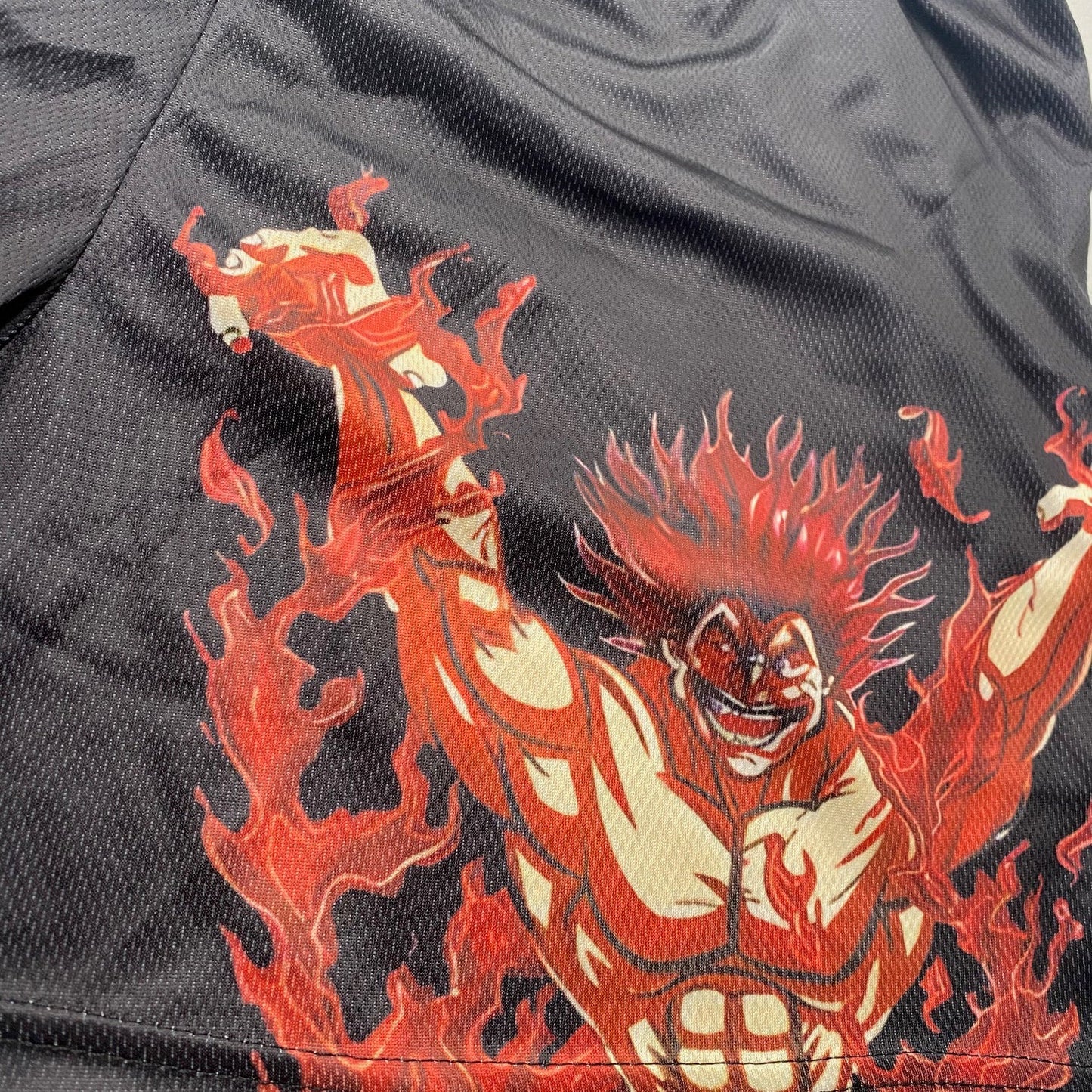 LIMITED BAKI YUJIRO HANMA GYM SHORTS