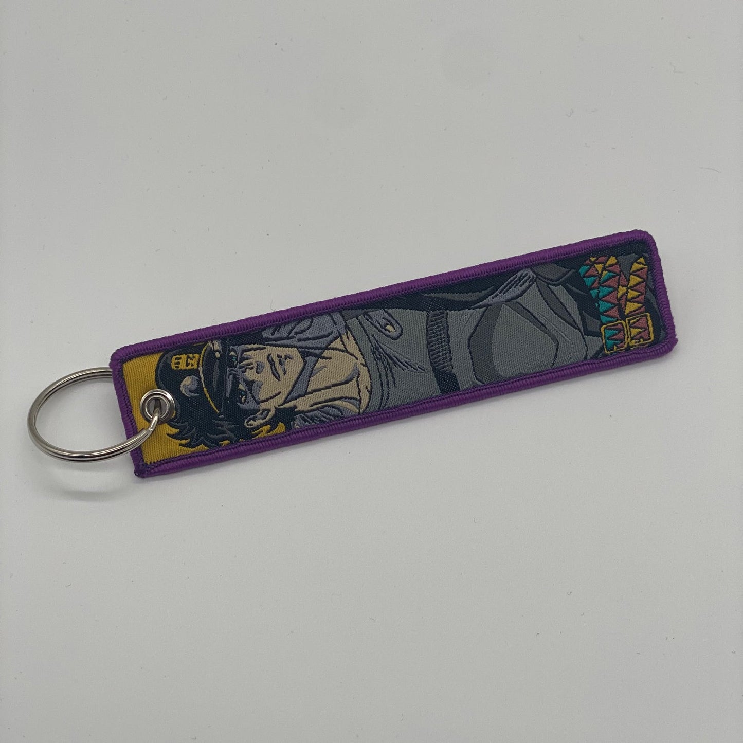 LIMITED JoJo's Bizarre Adventure Jotaro Kujo EMBROIDERED KEY CHAIN