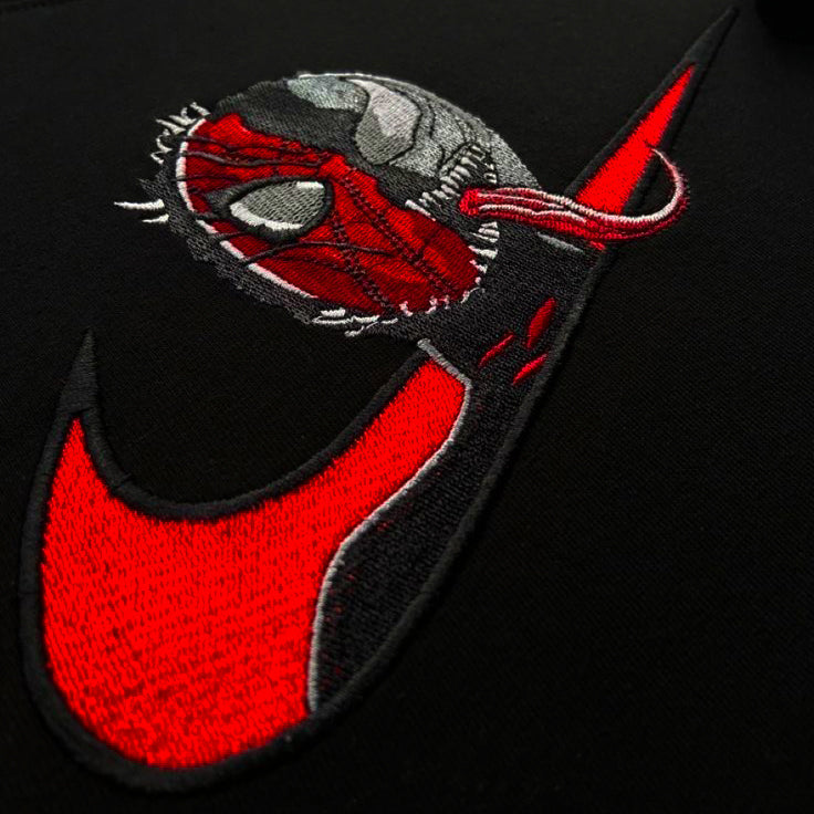 LIMITED SPIDERMAN Venomized EMBROIDERED HOODIE