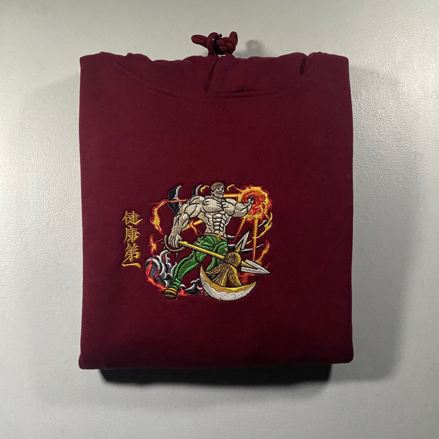 LIMITED Seven Deadly Sins Escanor Lion Sin of Pride EMBROIDERED HOODIE